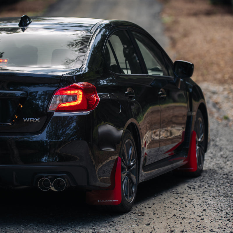 MBRP 15-19 Subaru WRX 2.0L/STI 2.5L 3in Dual Split Rear Exit w/ 3.5in CF Tips - T304 Street Version S48003CF S48003CF Photo - lifestyle view