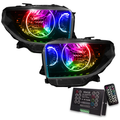 ORACLE Lighting Oracle 14-17 Toyota Tundra SMD HL - Dual Halo Kit - ColorSHIFT w/ 2.0 Controller 7204-333 7204-333 User 4