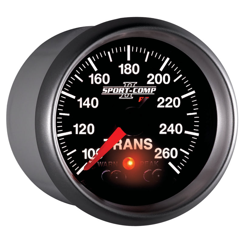 Autometer 2-1/16" Transmission Temperature, W/Peak & Warn, 100-260 °F 3658 User 5