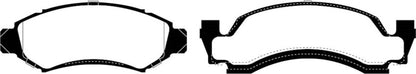 EBC 1974 AMC Ambassador 5.0L Yellowstuff Front Brake Pads DP41265R DP41265R Photo - Primary