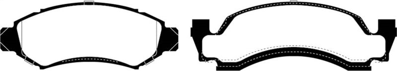 EBC 1974 AMC Ambassador 5.0L Ultimax2 Front Brake Pads UD050 UD050 Photo - Primary