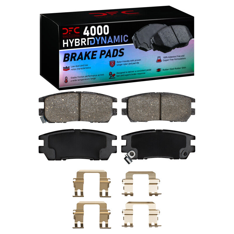 DFC DFC 4000 HybriDynamic Brake Pads Brakes, Rotors & Pads Brake Pads - OE main image