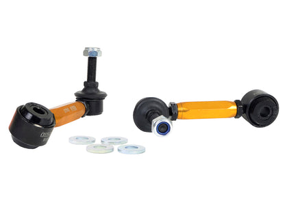 Whiteline Sway Bar Link Kit Heavy Duty Adj Steel Ball Audi A3 2006-2011 KLC150 Photo - Primary