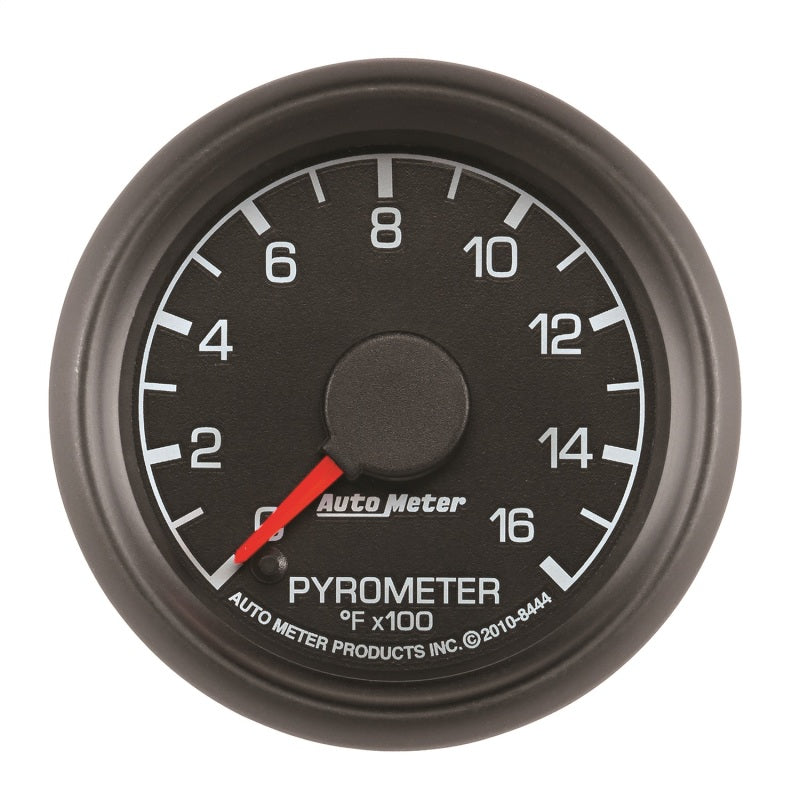 Autometer 2-1/16" Pyrometer, 0-1600 °F, Stepper Motor, Ford Factory Match 8444 Photo - Primary