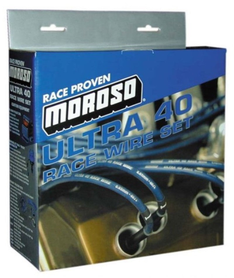 Moroso Ford 429-460 Ignition Wire Set - Ultra 40 - Unsleeved - HEI - Red 73694 73694 User 1