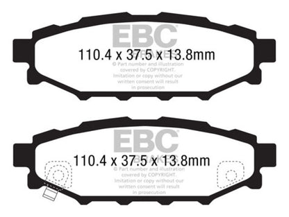 EBC Disc Brake Pad Set DP31584C Photo - Primary