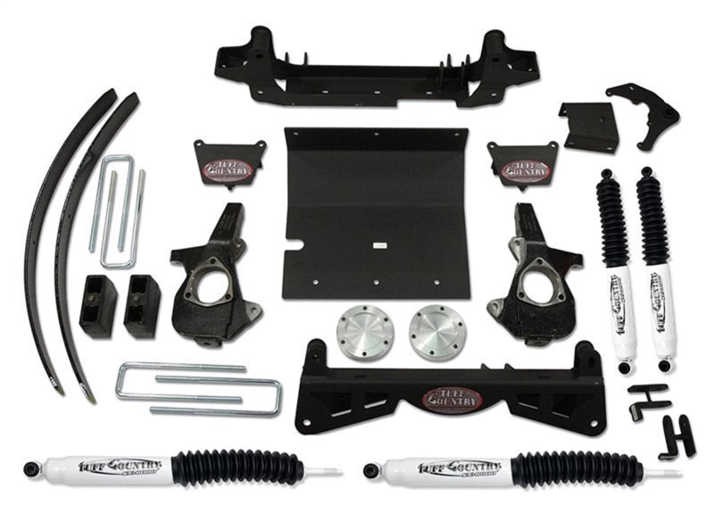 Tuff Country 99-05 Chevy Silverado 1500 4x4 4in Lift Kit (w/Multi-Piece Sub Frame SX8000 Shocks) 14959KN 14959KN Photo - Primary