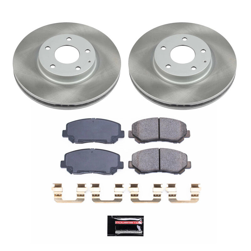 PowerStop Power Stop 13-15 Mazda CX-5 Front Semi-Coated Rotor Kit SC6967 SC6967 Photo - Primary