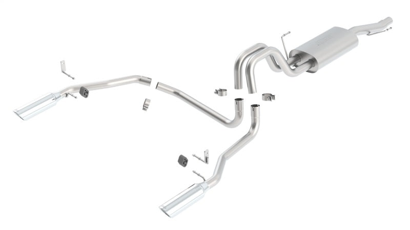 Borla 05-08 Ford F-150 66in/78in Bed 4dr SS Catback Exhaust 140137 140137 Photo - Primary