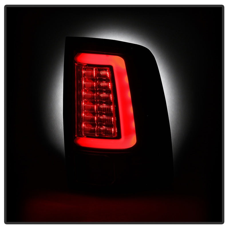 Spyder Dodge Ram 09-18 LED Tail Lights - All Black ALT-YD-DRAM09V2-LED-BKV2 (Incandescent Only) 5085917 5085917 Photo - Unmounted