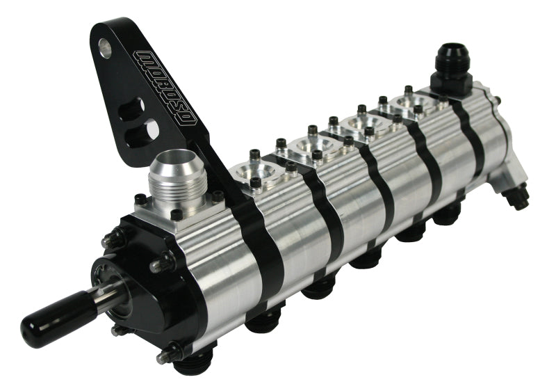 Moroso T3 Series Dragster 6 Stage Dry Sump Oil Pump - Tri-Lobe - Left Side - 1.200 Pressure 22446 22446 Photo - Primary
