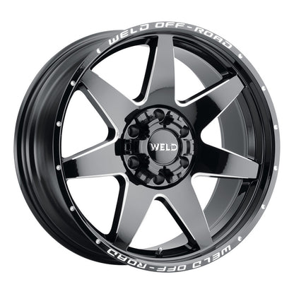 Weld Off-Road W109 20X9.0 Retaliate 6X135 6X139.7 ET10 BS5.50 Gloss Black MIL 106.1 W10909098550 W10909098550 Photo - Primary