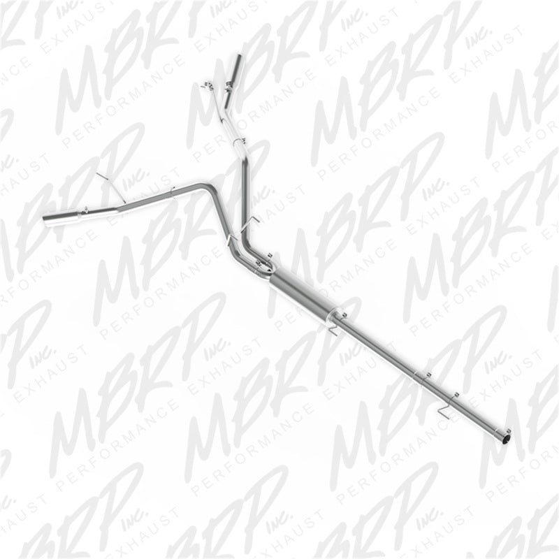 MBRP 2009 Dodge Ram 1500 5.7L Cat Back Dual Split Side S5144409 Photo - Primary