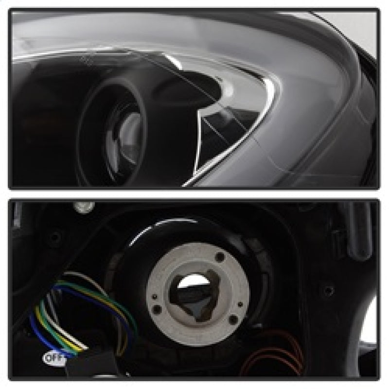 Spyder Mini Cooper Countryman 11-15 Headlights - Halogen Model Only - Black PRO-YD-MCO11-DRL-BK 5083449 5083449 Photo - Unmounted