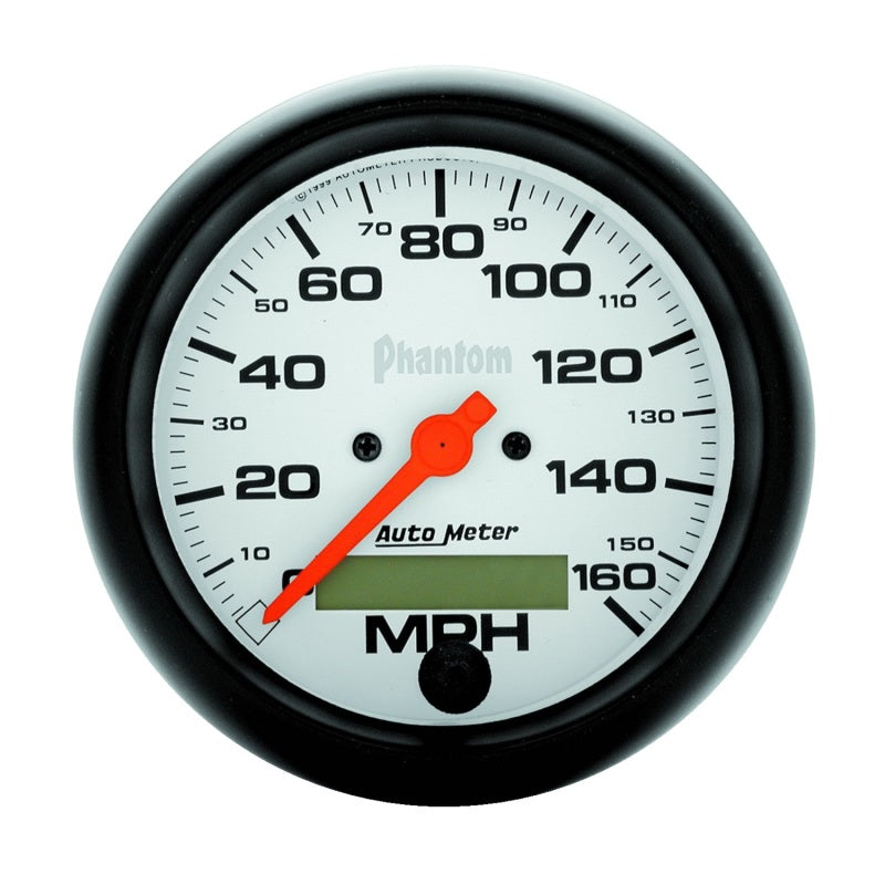 Autometer 3-3/8" Speedometer, 0-160 Mph, Electric, Phantom 5888 Photo - Primary