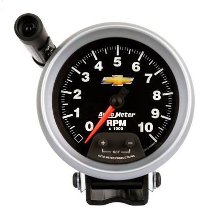 Autometer 3-3/4" Tachmeter 0-10,000 Rpm Pedestal W/ext Shift-Lite Gm Copo Camaro 880662 Photo - Primary