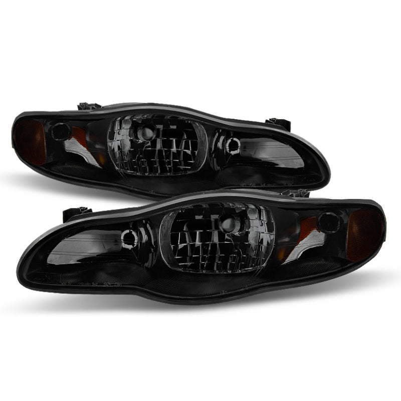 SPYDER Xtune Chevy Monte Carlo 00-05 OEM Style Headlights Black Smoked HD-JH-CMC00-AM-BSM 9028939 9028939 Photo - Primary