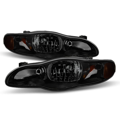 SPYDER Xtune Chevy Monte Carlo 00-05 OEM Style Headlights Black Smoked HD-JH-CMC00-AM-BSM 9028939 9028939 Photo - Primary