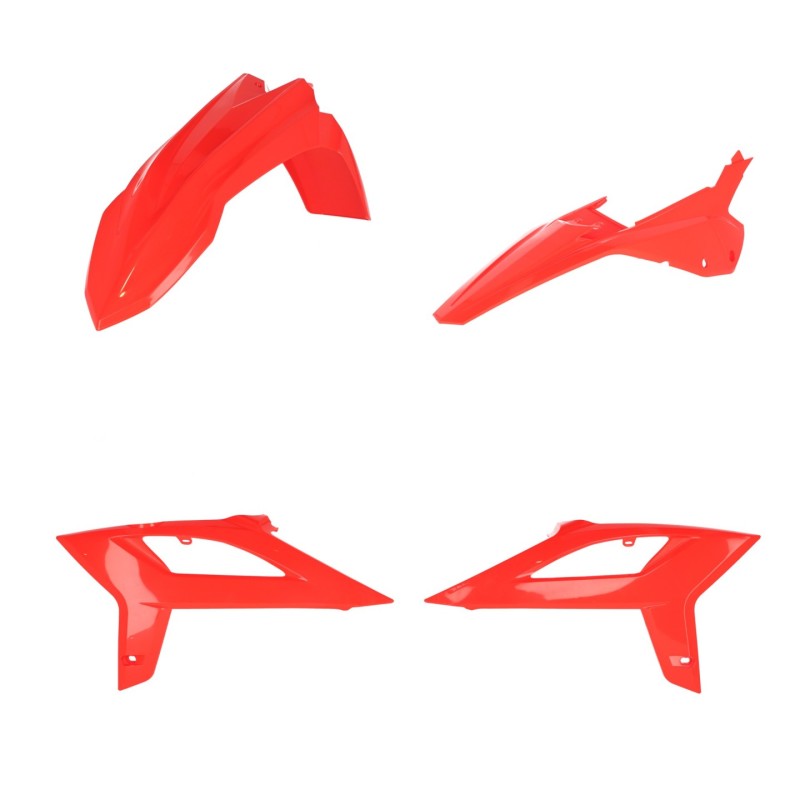 Acerbis 20-22 Beta RR/RC Plastic Kit - Original 22 - Red 2936270145 2936270145 Photo - Primary