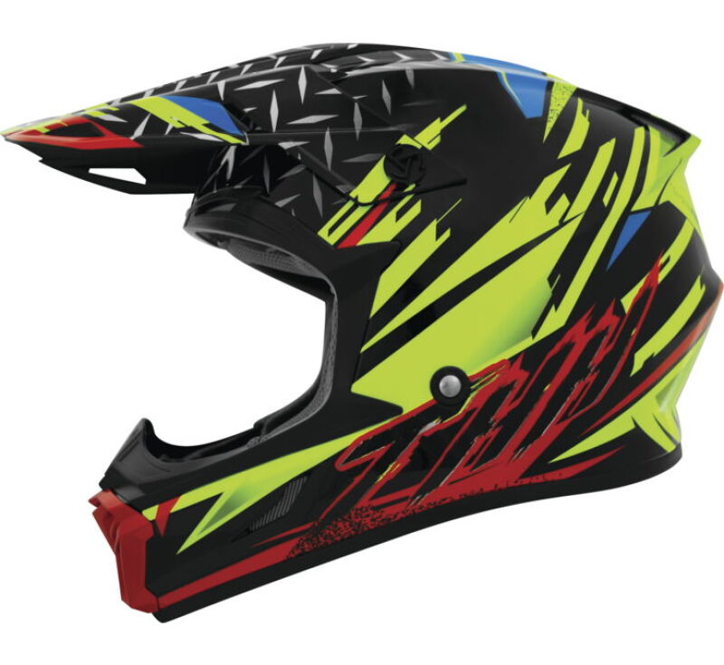 THH Helmets T710X Assault Yel/Red Xs 646192 646192 Photo - Primary
