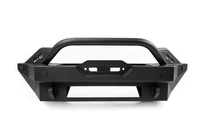 DV8 Offroad 2021+ Ford Bronco Modular Front Bumper Winch Capable w/ Auxiliary Light Mounts FBBR-02 FBBR-02 Photo - Primary