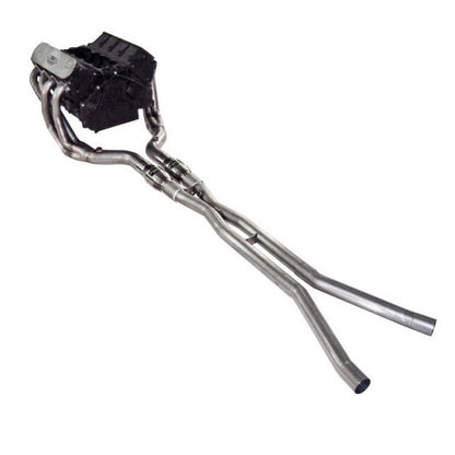 Stainless Works Chevy Corvette 2005-08 Headers 1-7/8in Primaries X-Pipe with Converters C605178HCAT C605178HCAT Photo - Primary