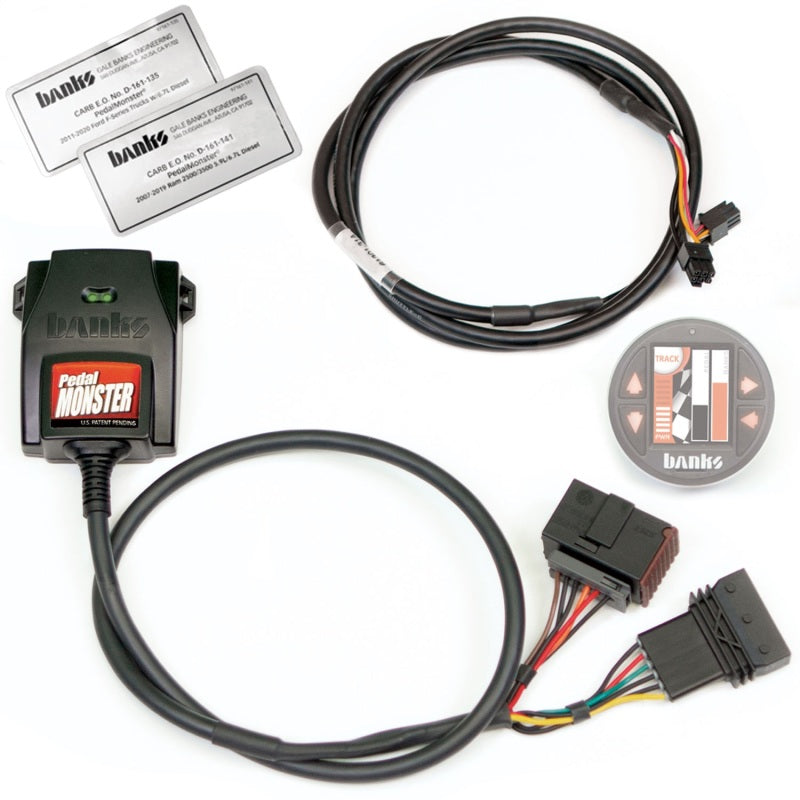 Banks Power Pedal Monster Throttle Sensitivity Booster for Use w/ Exst. iDash - 07-19 Ram 2500/3500 64311-C 64311-C Photo - Primary