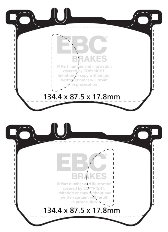 EBC Disc Brake Pad Set DP32179C Photo - Primary