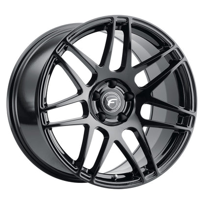 Forgestar F14 18x9.5 / 5x112 BP / ET35 / 6.6in BS Gloss Black Wheel F15189544P35 F15189544P35 Photo - Primary