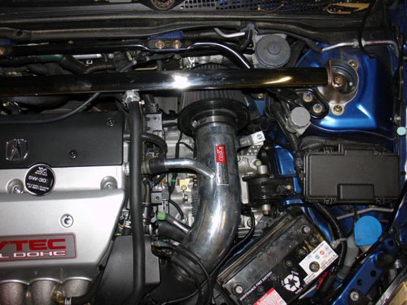 Injen 02-05 Civic Si / 02-06 RSX Type S Black Short Ram Intake SP1476BLK Photo - Mounted