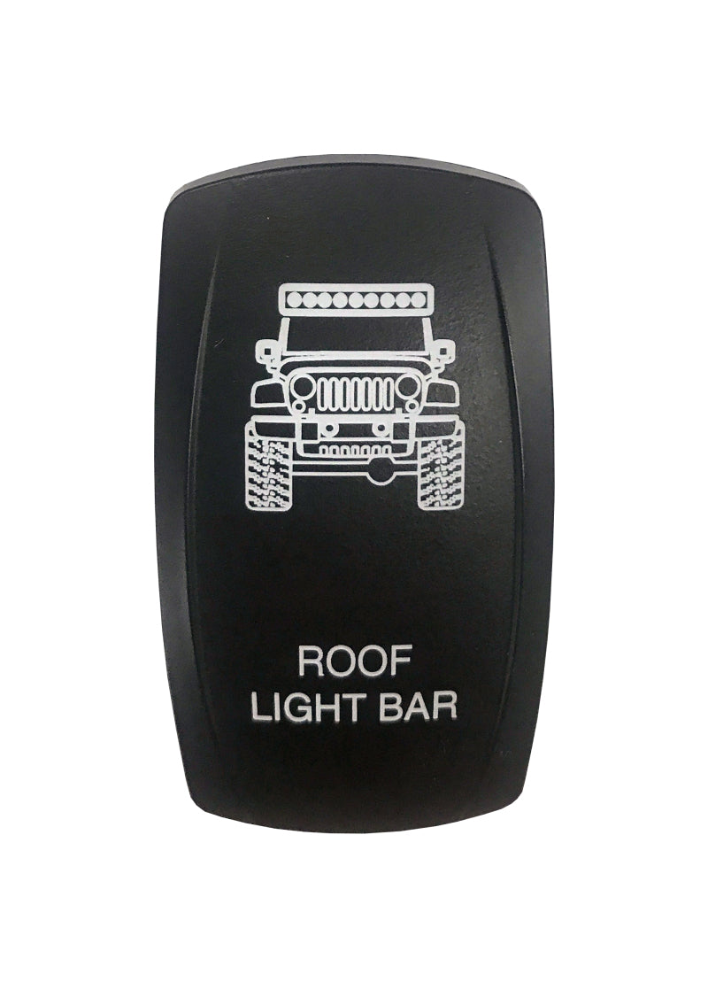 SPOD JK Roof Light Bar Rocker Switch VVPZCJK-512R VVPZCJK-512R Photo - Primary