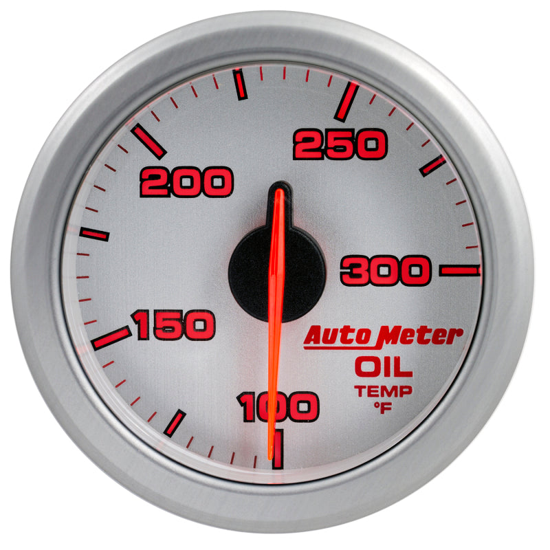Autometer 2-1/16" Oil Temp, 100-300`F, Airdrive, Silver 9140-UL User 2