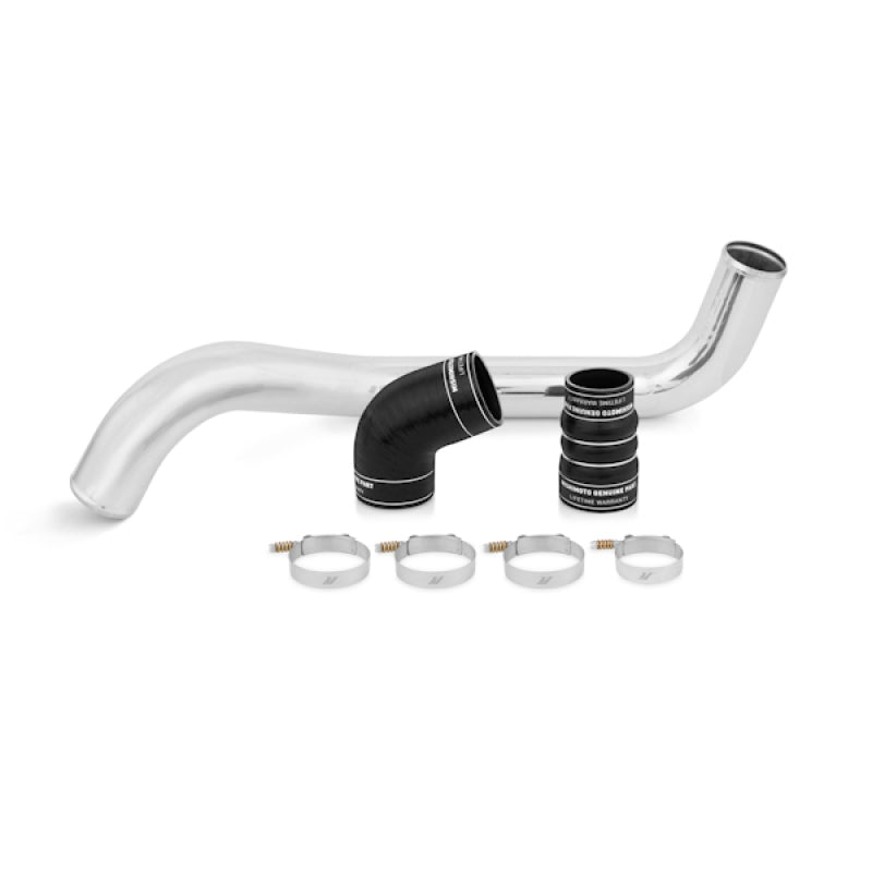 Mishimoto Hot-Side Intercooler Pipe & Boot - Black 11+ Chevrolet/GMC 6.6L MMICP-DMAX-045HBK Photo - Primary