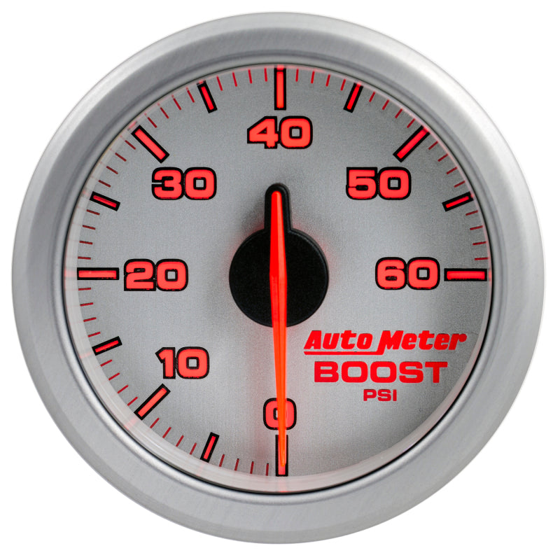 Autometer 2-1/16" Boost, 0-60 Psi, Airdrive, Silver 9160-UL User 3
