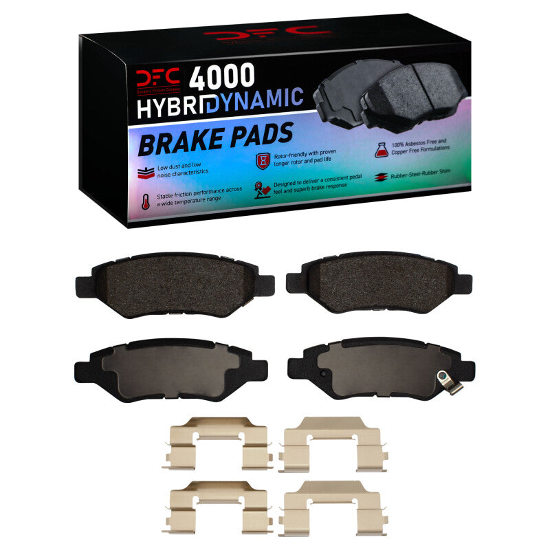 DFC DFC 4000 HybriDynamic Brake Pads Brakes, Rotors & Pads Brake Pads - OE main image