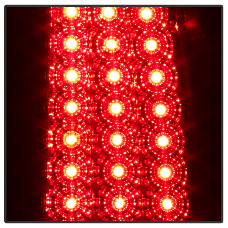 SPYDER Xtune Chevy Silverado 1500/2500/3500 99-02 LED Tail Lights Red Clear ALT-ON-CS99-LED-RC 5008831 5008831 Photo - Unmounted