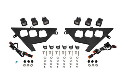 Diode Dynamics 20-Present Polaris RZR C1 Headlamp Kit Sport - White ABL (Pair) DD7645 DD7645 Photo - Primary