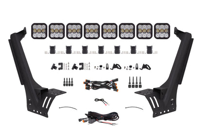 Diode Dynamics Jeep JL SS5 Sport CrossLink Windshield - White Combo Lightbar Kit DD6821 DD6821 Photo - Primary