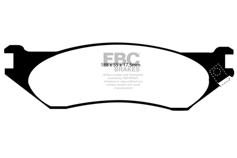 EBC Disc Brake Pad Set DP61267 Photo - Primary