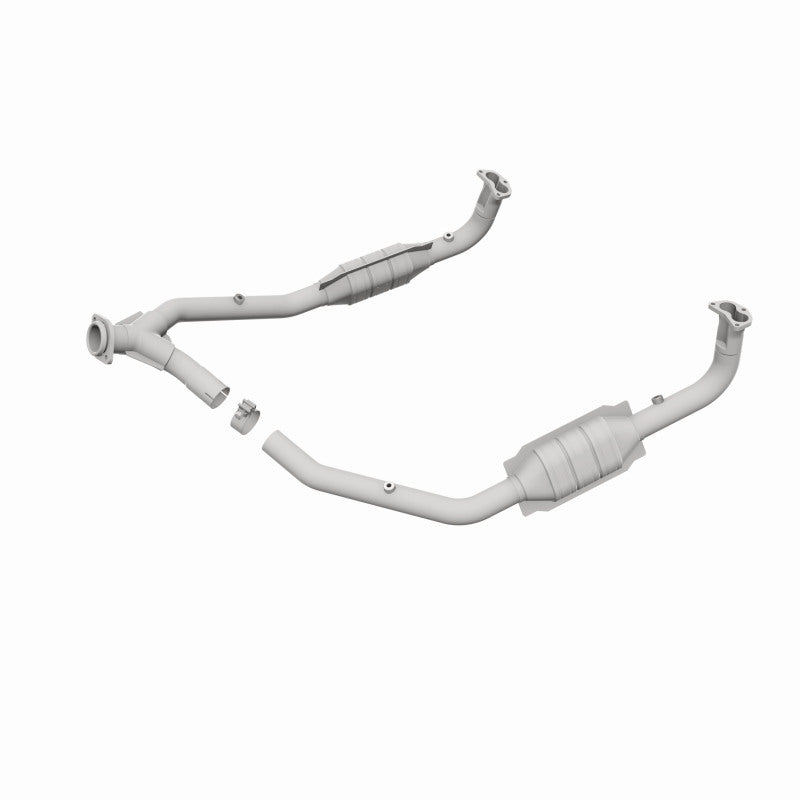 MagnaFlow Land Rover HM Grade Federal / EPA Compliant Direct-Fit Catalytic Converter 93690 360 Degree Image Set