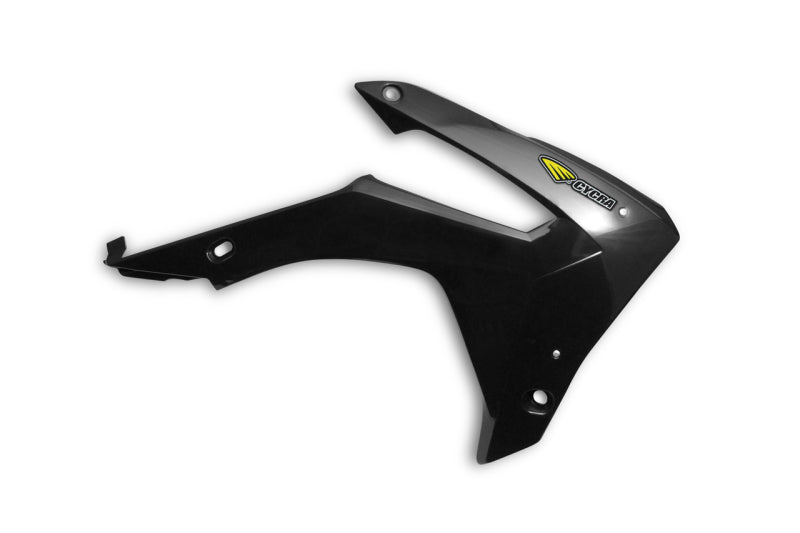 Cycra 14-17 Honda CRF250R Powerflow Radiator Shrouds Black 1CYC-1887-12 1CYC-1887-12 Photo - Primary