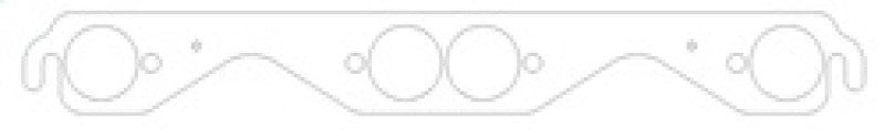Cometic Gasket MLS Exhaust Gasket - SBC 1.625 Round Port CAGC5893-030 C5893-030 Photo - Primary