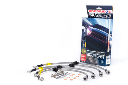 Goodridge Stainless Steel Brake Line SS Brd 99-00 Honda Civic 20021 Photo - Primary