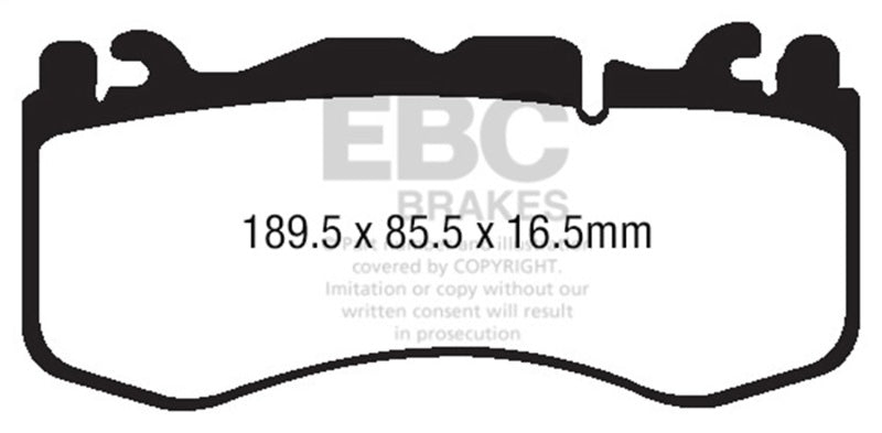 EBC Disc Brake Pad Set DP42174R Photo - Primary