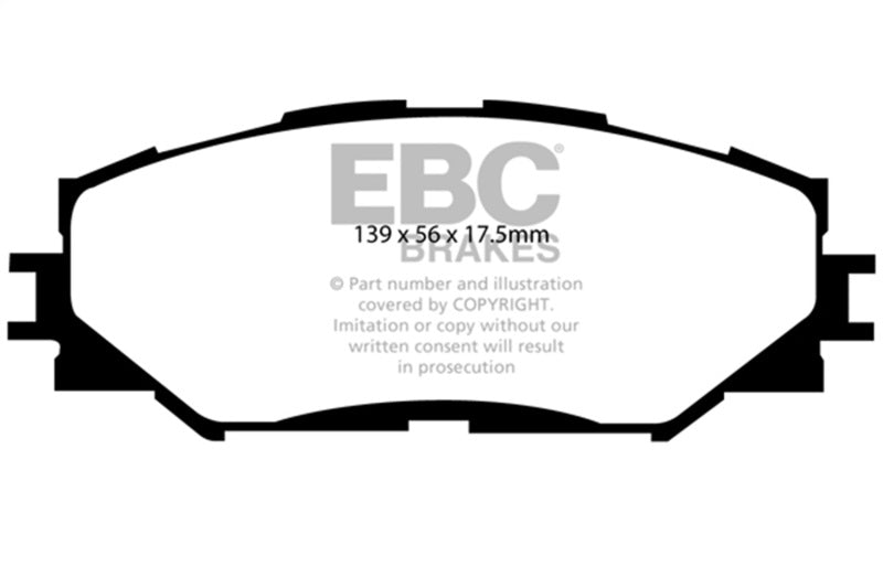 EBC Disc Brake Pad Set DP31791C Photo - Primary