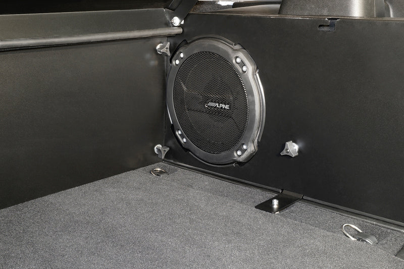 Tuffy Products Tuffy Deluxe Enclosure For Jeep Wrangler W/ Subwoofer 351-01 351-01 Photo - Mounted