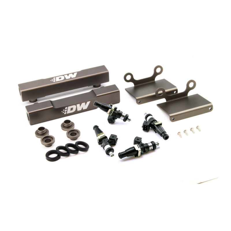 DeatschWerks Subaru conversion fuel rails and 1500cc injectors 6-101-1500 Photo - Primary