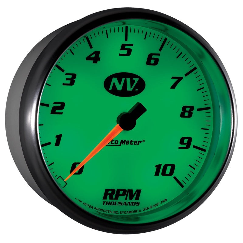 AutoMeter Gauge Tachometer 5in. 10K RPM In-Dash NV 7498 7498 User 6