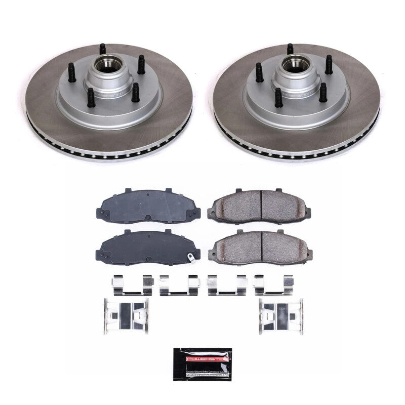PowerStop Power Stop 2004 Ford F-150 Heritage Front Semi-Coated Rotor Kit SC1866 SC1866 Photo - Primary