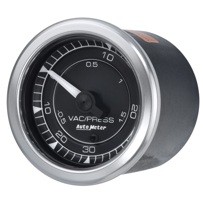 Autometer Gauge, Vac/Boost, 2 1/16", 30INHG-30Psi, Digital Stepper Motor, Chrono 8159 User 3